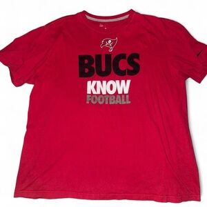 Red Bucs Graphic T-Shirt